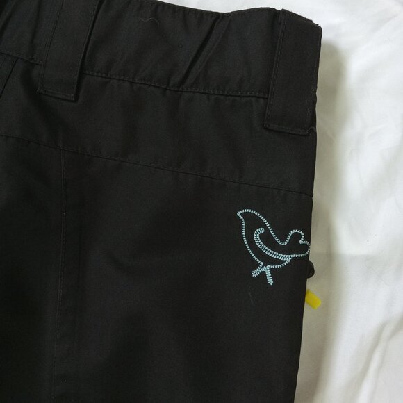 Ocean & Earth Ski Pants Small Pro Black Cargo Snowboard Snow Winter Board - Picture 13 of 13